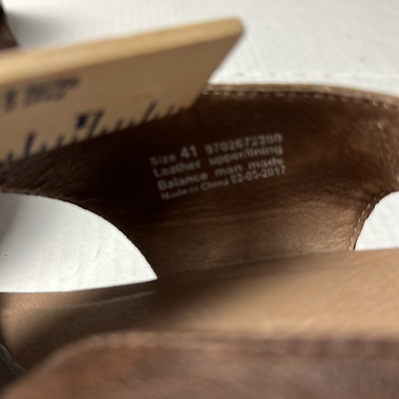 Dansko leather platform sandals - Picture 6 of 6